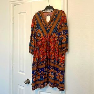 Womens brand new floral dress